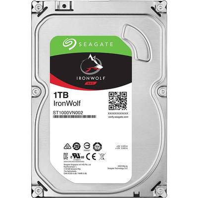 Ổ Cứng HDD 3.5" Seagate IronWolf 1TB NAS SATA 5900RPM 64MB Cache (ST1000VN002)