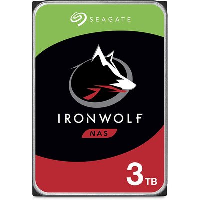Ổ Cứng HDD 3.5" Seagate IronWolf 3TB NAS SATA 5900RPM 64MB Cache (ST3000VN007)