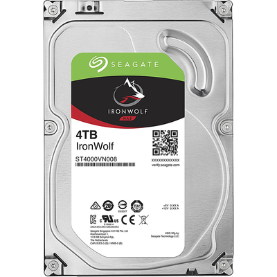 Ổ Cứng HDD 3.5" Seagate IronWolf 4TB NAS SATA 5900RPM 64MB Cache (ST4000VN008)