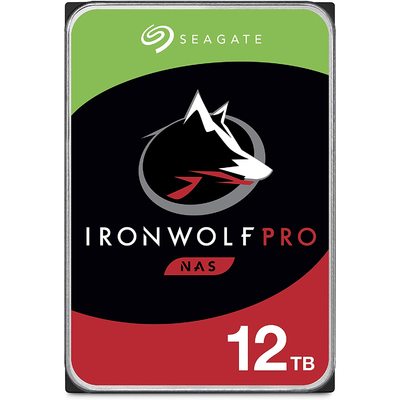 Ổ Cứng HDD 3.5" Seagate IronWolf Pro 12TB NAS SATA 7200RPM 256MB Cache (ST12000NE0007)