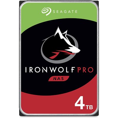 Ổ Cứng HDD 3.5" Seagate IronWolf Pro 4TB NAS SATA 7200RPM 128MB Cache (ST4000NE001)