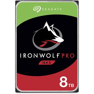 Ổ Cứng HDD 3.5" Seagate IronWolf Pro 8TB NAS SATA 7200RPM 256MB Cache (ST8000NE001)