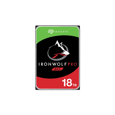 Ổ Cứng HDD 3.5" Seagate IRONWOLF PRO NT 18TB NAS SATA 7200RPM 256MB CACHE (ST18000NT001)