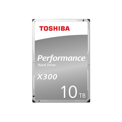Ổ Cứng HDD 3.5" Toshiba X300 Performance 10TB SATA 7200RPM 128MB Cache (HDWR11AUZSVA)
