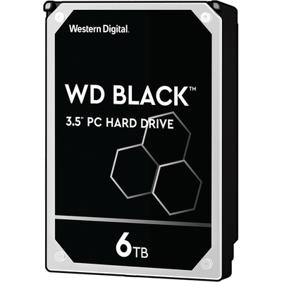 Ổ Cứng HDD 3.5" WD Black 6TB SATA 7200RPM 128MB Cache (WD6002FZWX)