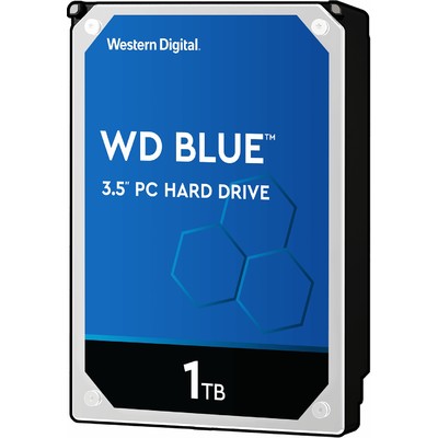 Ổ Cứng HDD 3.5" WD Blue 1TB SATA 7200RPM 64MB Cache (WD10EZEX)