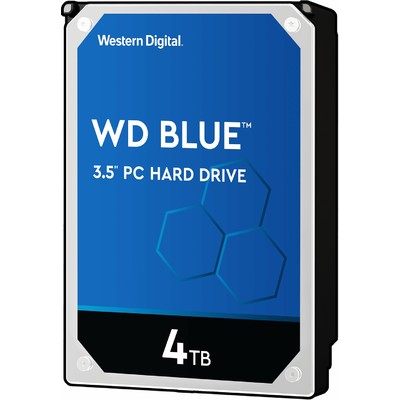 Ổ Cứng HDD 3.5" WD Blue 4TB SATA 5400RPM 64MB Cache (WD40EZRZ)