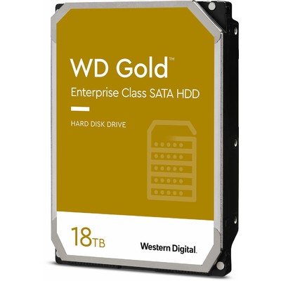 Ổ Cứng HDD 3.5" WD Gold 18TB SATA 7200RPM 512MB Cache (WD181KRYZ)