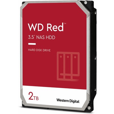 Ổ Cứng HDD 3.5" WD Red 2TB NAS SATA 5400RPM 256MB Cache (WD20EFAX)