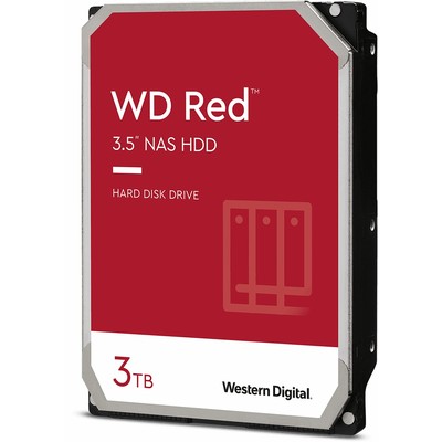 Ổ Cứng HDD 3.5" WD Red 3TB NAS SATA 5400RPM 256MB Cache (WD30EFAX)