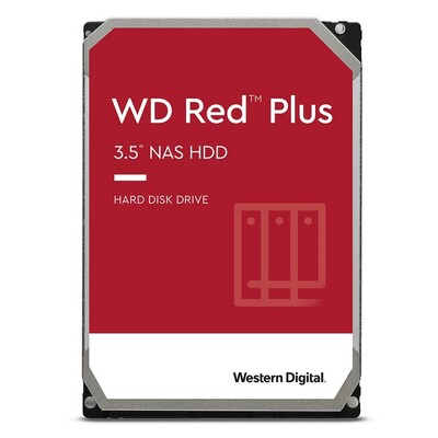 Ổ Cứng HDD 3.5" WD Red Plus 12TB SATA 7200RPM 256MB Cache (WD120EFBX)