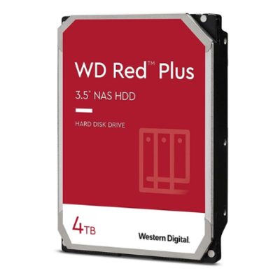 Ổ Cứng HDD 3.5" WD Red Plus 4TB SATA 3 256MB Cache (WD40EFPX)