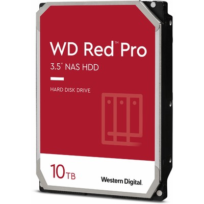 Ổ Cứng HDD 3.5" WD Red Pro 10TB NAS SATA 7200RPM 256MB Cache (WD102KFBX)