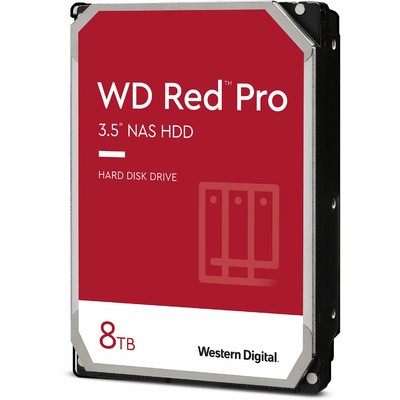 Ổ Cứng HDD 3.5" WD Red Pro 8TB NAS SATA 7200RPM 256MB Cache (WD8003FFBX)