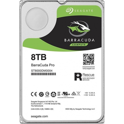 Ổ Cứng HDD 3.5-Inch Seagate BarraCuda Pro 8TB SATA 7200RPM 256MB Cache (ST8000DM0004)