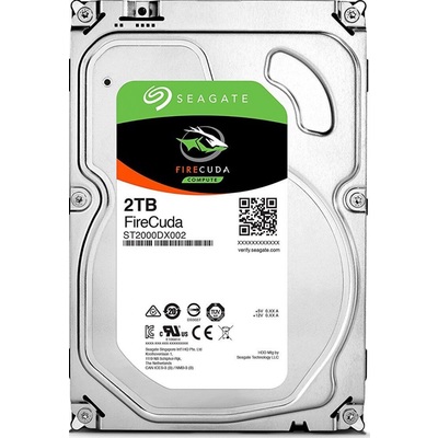 Ổ Cứng HDD 3.5-Inch Seagate FireCuda 2TB SATA 7200RPM 64MB Cache (ST2000DX002)