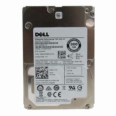 Ổ Cứng Server Dell 300GB SAS 15K 2.5-Inch 12G (7FJW4)