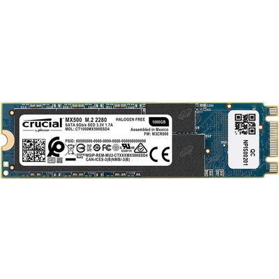 Ổ Cứng SSD Crucial MX500 1TB SATA M.2 2280 (CT1000MX500SSD4)