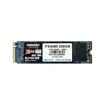 Ổ Cứng SSD KingMax 256GB PQ3480 M.2 PCIe Gen 3x4 (KM256GPQ3480)