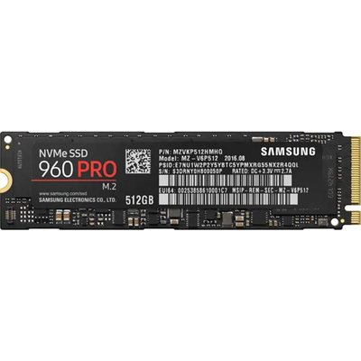 Ổ Cứng SSD SAMSUNG 960 PRO 512GB NVMe M.2 PCIe Gen 3 x4 512MB Cache (MZ-V6P512BW)
