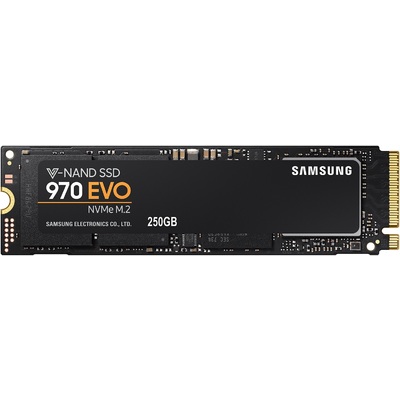 Ổ Cứng SSD SAMSUNG 970 EVO 250GB NVMe M.2 PCIe Gen 3 x4 512MB Cache (MZ-V7E250BW)