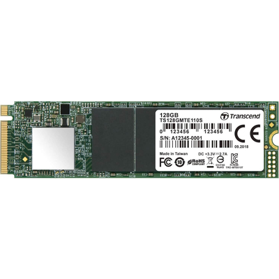 Ổ Cứng SSD Transcend 110S 128GB NVMe M.2 PCIe Gen 3 x4 (TS128GMTE110S)