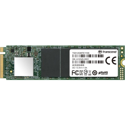 Ổ Cứng SSD Transcend 110S 512GB NVMe M.2 PCIe Gen 3 x4 (TS512GMTE110S)