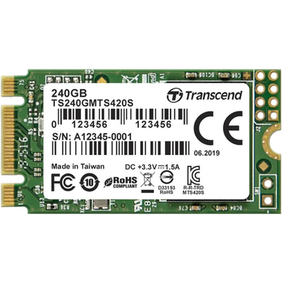 Ổ Cứng SSD Transcend 420S 240GB SATA mSATA (TS240GMTS420S)