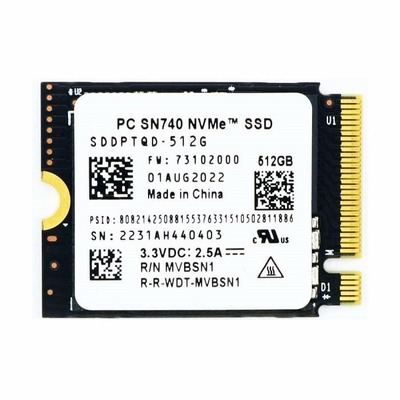 Ổ Cứng SSD WD SN740 2TB M.2 2230 PCIe Gen 4.0 (SDDPTQD-2T00)