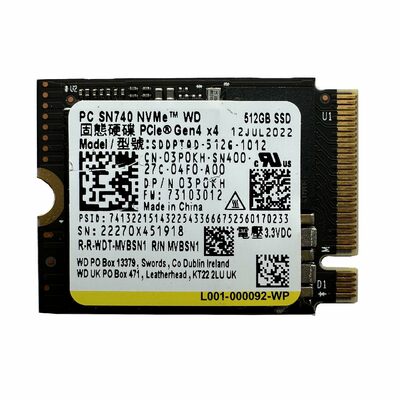 Ổ Cứng SSD WD SN740 512GB  M.2 2280 PCIe Gen 4.0