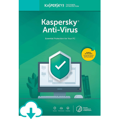 Phần Mềm Diệt Virus Kaspersky Anti-Virus (1 PC / 1 Year)