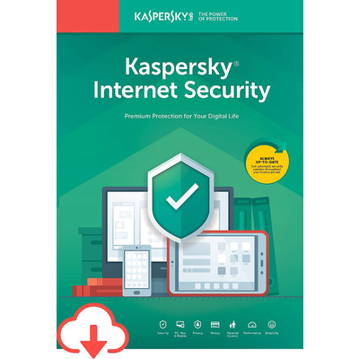 Phần Mềm Diệt Virus Kaspersky Internet Security (3 Devices / 2 Years)