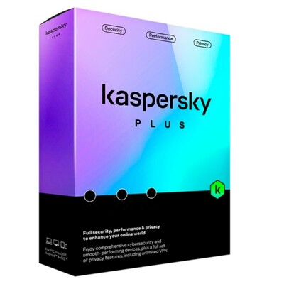Phần Mềm Diệt Virus Kaspersky Plus (3 Devices/1 Year)