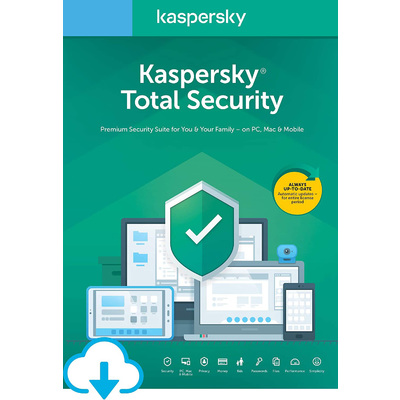 Phần Mềm Diệt Virus Kaspersky Total Security (1 Device / 1 Year)