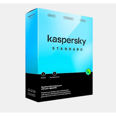 Phần Mềm Kaspersky Standard SEA 1-Dvc 1Y Bs RP (KL10414UAFS)