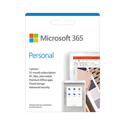 Phần Mềm Ứng Dụng Microsoft 365 Personal 32-bit/x64 All Languages 1YR Online APAC EM C2R NR (QQ2-00003)