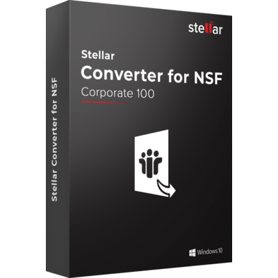 Phần Mềm Ứng Dụng Stellar Converter For NSF Corporate (Upto 100 Mailboxes - Single System)