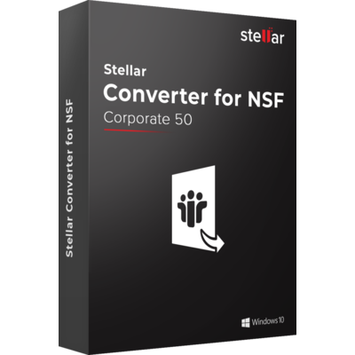Phần Mềm Ứng Dụng Stellar Converter For NSF Corporate (Upto 50 Mailboxes - Single System)