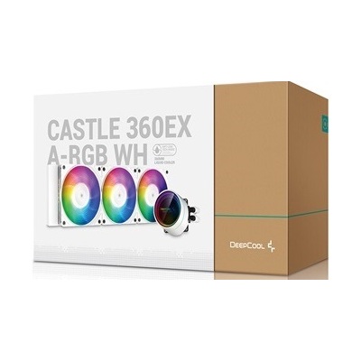Quạt Tản Nhiệt CPU DeepCool Castle 360EX A-RGB WH