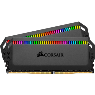 Ram Desktop Corsair Dominator Platinum RGB 16GB (2x8GB) DDR4 3200MHz (CMT16GX4M2C3200C16)