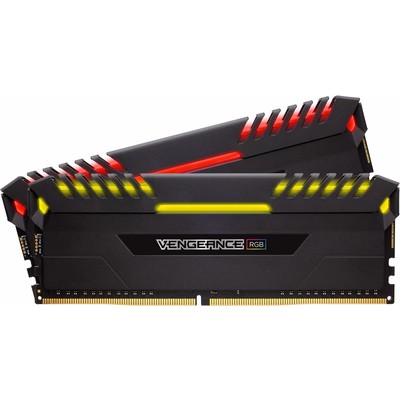 Ram Desktop Corsair Vengeance RGB 16GB (2x8GB) DDR4 3000MHz (CMR16GX4M2C3000C15)