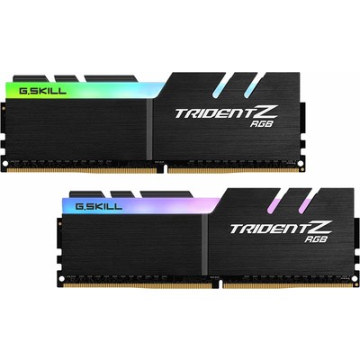 Ram Desktop G.Skill Trident Z RGB 64GB (2x32GB) DDR4 3200MHz (F4-3200C16D-64GTZR)