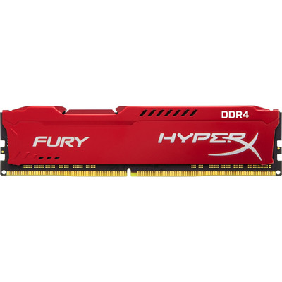Ram Desktop Kingston HyperX Fury Red 8GB (1x8GB) DDR4 2400MHz (HX424C15FR2/8)