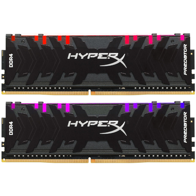 Ram Desktop Kingston HyperX Predator RGB 32GB (2x16GB) DDR4 3200MHz (HX432C16PB3K2/32)