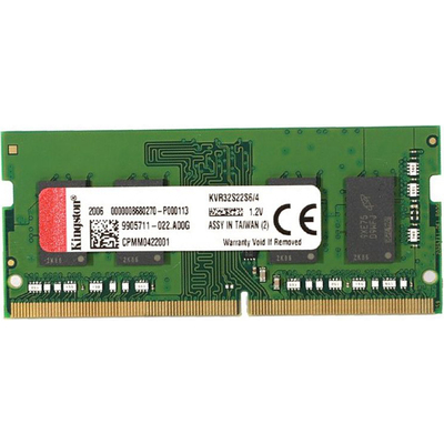 Ram Laptop Kingston 4GB (1x4GB) DDR4 3200MHz (KVR32S22S6/4)