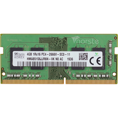 Ram Laptop SK Hynix 4GB (1x4GB) DDR4 2666MHz (HMA851S6JJR6N-VK)