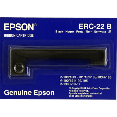 Ribbon Máy In Genuine Epson ERC-22B (E65103)
