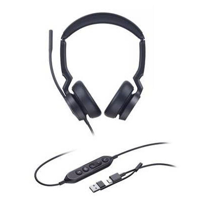 Tai Nghe Có Dây Yealink UH46 Dual Teams USB C/A