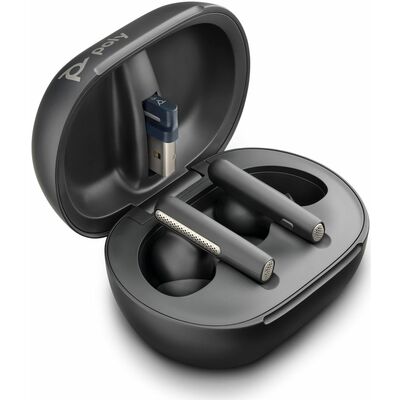 Tai Nghe Không Dây Plantronics True Wireless Poly Voyager Free 60+ UC (2-221956-099)