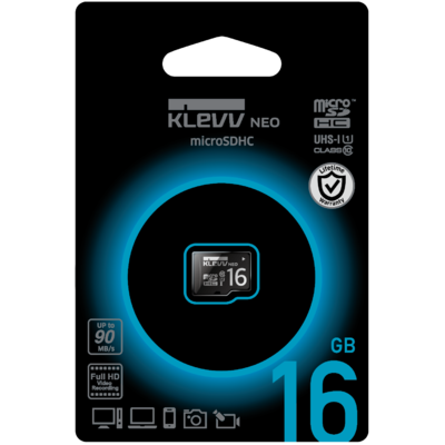 Thẻ Nhớ Essencore Klevv Neo 16GB microSDHC Class 10 UHS-I U1 (U016GUC1U18-D)